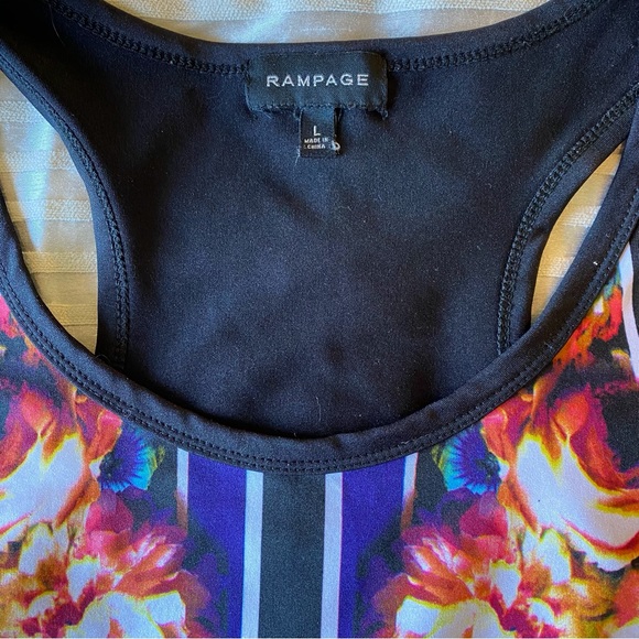 Rampage Printed Front Bodycon Dress - Picture 4 of 9